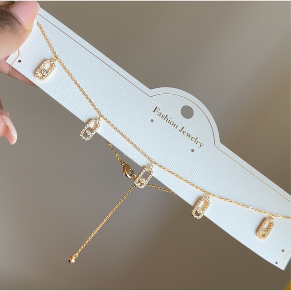 Messika choker halsband/örhänge