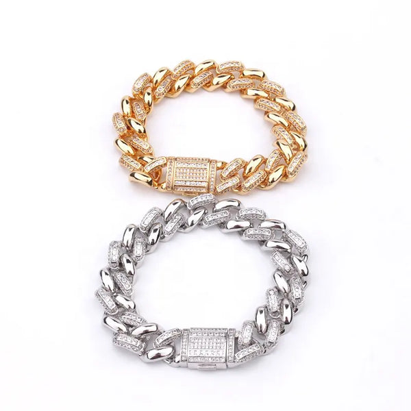 Miami cuban link chain armband